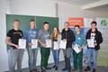 Die Sieger in Wittmund: Onno Wilkens, Holger Janssen, Gerke Osterkamp, Johanna Bakker, Claas Tammen, Ole Hinrichs, Jannes Dirks