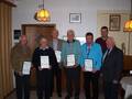 Dirk Camp, Weert Dirks, Harm Harm, Martinus van Kooten, Herbert Poppen, Jan Remmers und Peter Dirksen (v.l.n.r.)